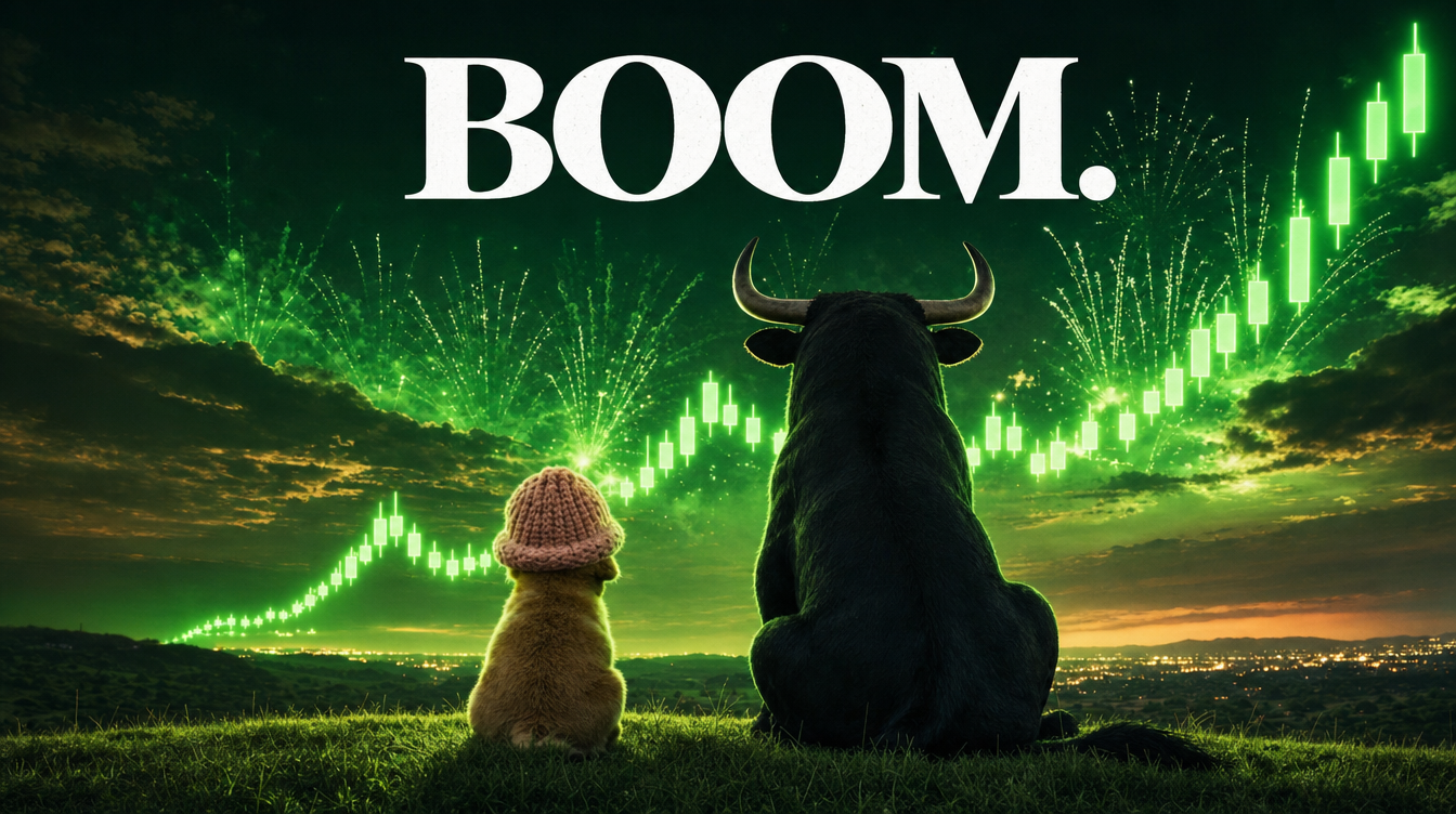 BOOM — the sky turns green